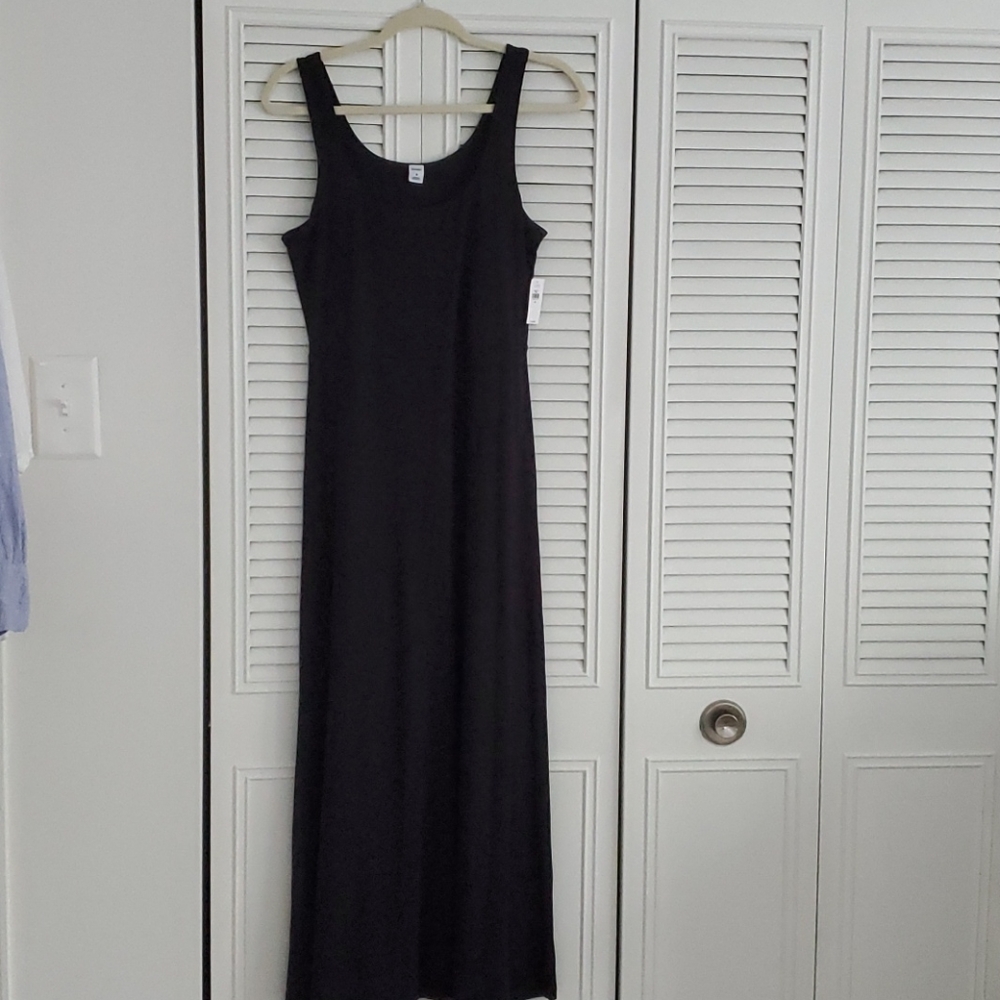 NWT. Old Navy jersey knit, sleeveless maxi dress